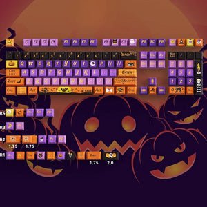 ACGAM Halloween Horror Nights Keycaps Set Cherry Profile 130 keys