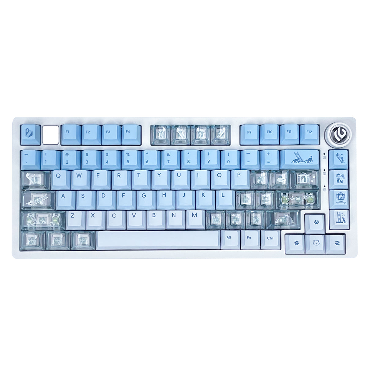 WhatGeek x LEOBOG Hi75C Pro RGB Tri-mode Aluminum Keyboard Kit DIY Keyboard