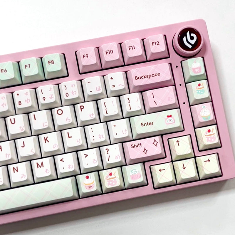 PIWIJOY Summer Dessert Cherry Proflie Keycap Set 146 Keys