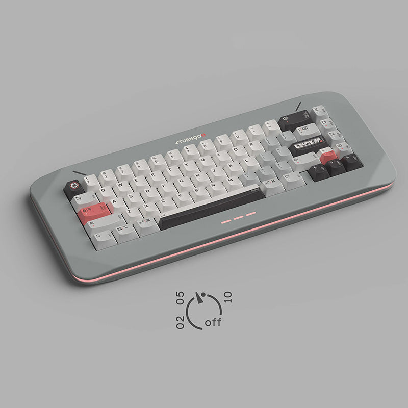 KeyTok Smile Turn To 90's Dye-Sub PBT Keyaps