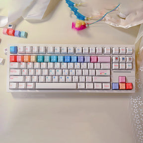 LOERENT Macaron Dancer Keycap Set Cherry Profile 146 Keys