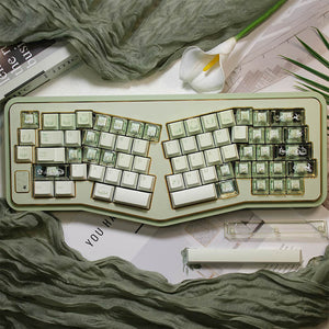 LOERENT Deerwood Whisper Transparent Keycap Set Cherry Profile