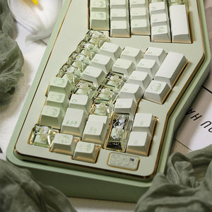 LOERENT Deerwood Whisper Transparent Keycap Set Cherry Profile