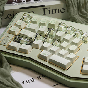 LOERENT Deerwood Whisper Transparent Keycap Set Cherry Profile