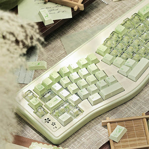 LOERENT Deerwood Whisper Transparent Keycap Set Cherry Profile