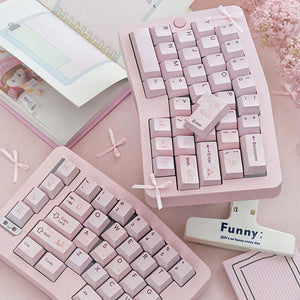 LOERENT Embrace The Moon Keycap Set Cherry Profile 146 Keys ISO