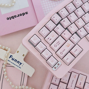 LOERENT Embrace The Moon Keycap Set Cherry Profile 146 Keys ISO