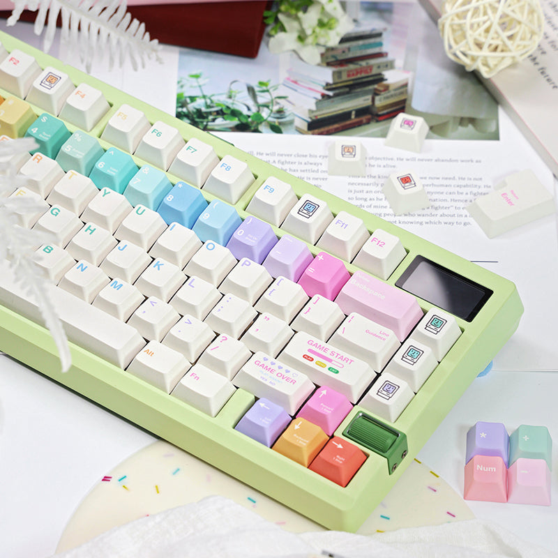 LOERENT Macaron Dancer Keycap Set Cherry Profile 146 Keys