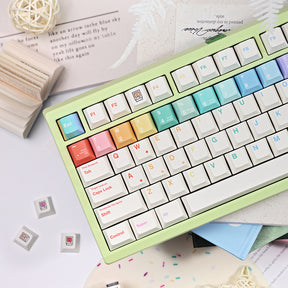 LOERENT Macaron Dancer Keycap Set Cherry Profile 146 Keys