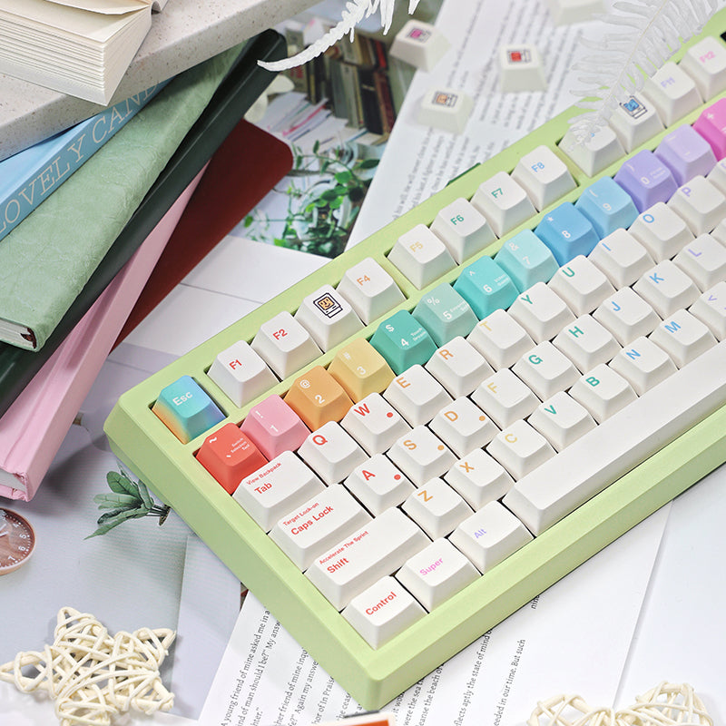 LOERENT Macaron Dancer Keycap Set Cherry Profile 146 Keys