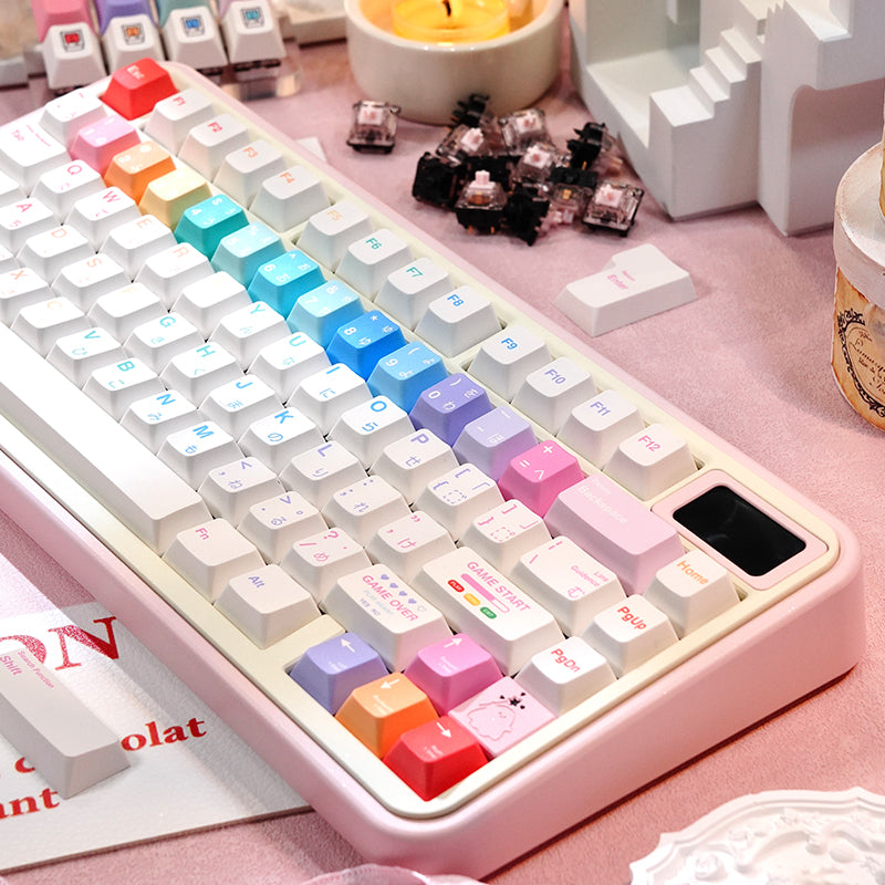 LOERENT Macaron Dancer Keycap Set Cherry Profile 146 Keys