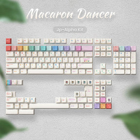 LOERENT Macaron Dancer Keycap Set Cherry Profile 146 Keys