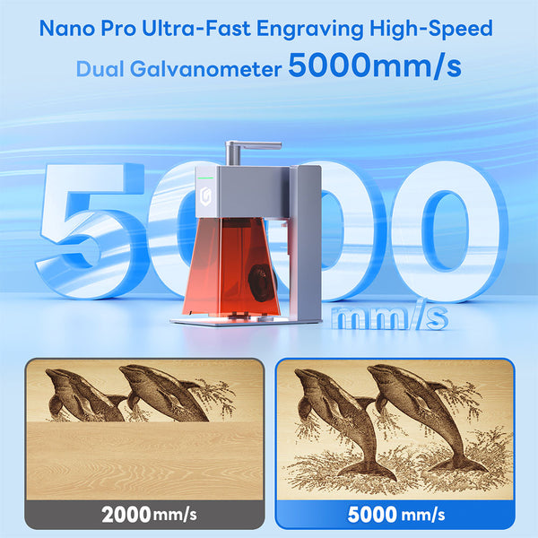 LONGER Nano Pro 12W Portable Handheld Laser Engraver