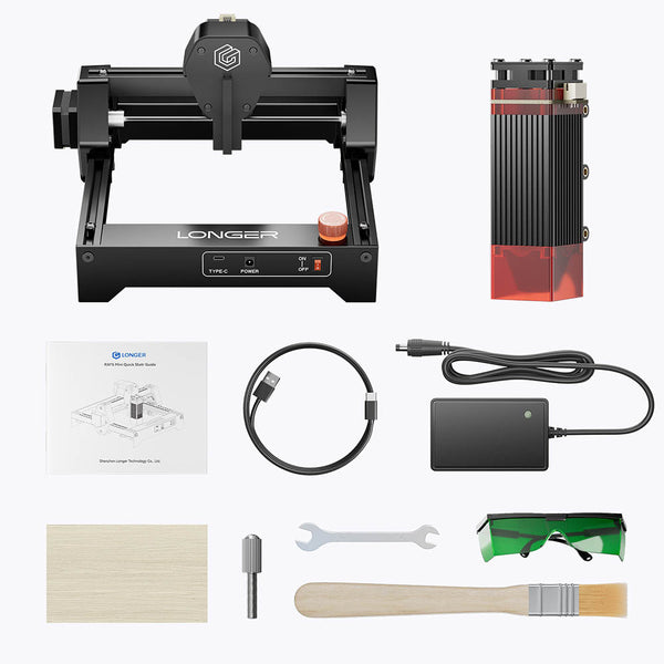 LONGER RAY5 Mini Laser Engraver 2.5W 3.5W Lightweight High-Speed