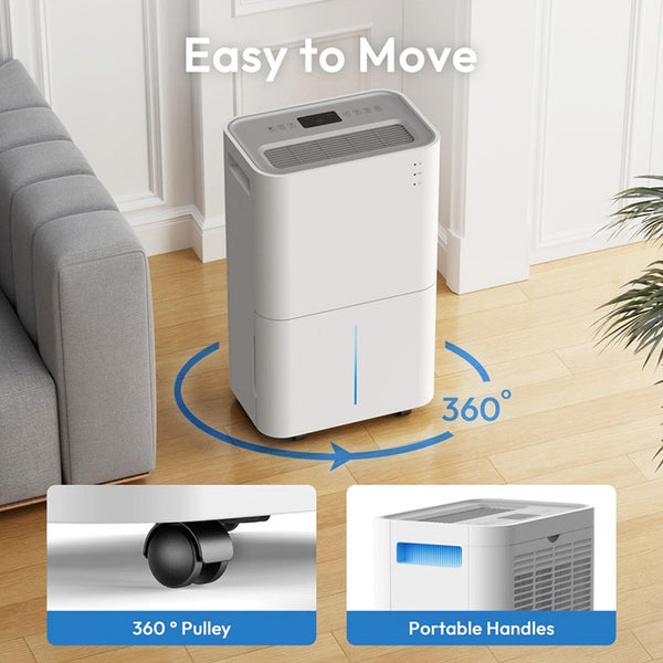 LUKO D031A 2-in-1 Dehumidifier & Air Purifier 12L/20L Daily Moisture Removal