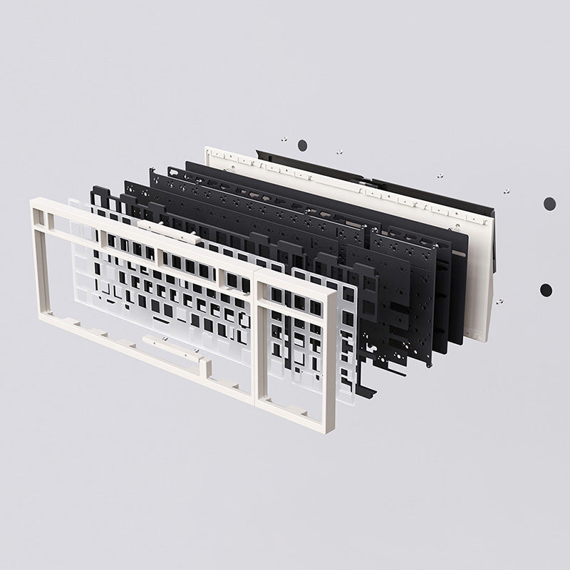 LUMINKEY98 Tri-mode Mechanical Keyboard With Switchable PAD Area