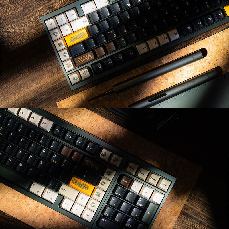 LUMINKEY98 Tri-mode Mechanical Keyboard With Switchable PAD Area