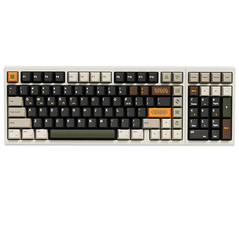 LUMINKEY98 Tri-mode Mechanical Keyboard With Switchable PAD Area - WhatGeek