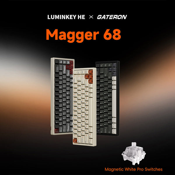 Black Myth Wukong Gaming Keyboard | LUMINKEY Magger 68 HE Aluminum Gaming Keyboard