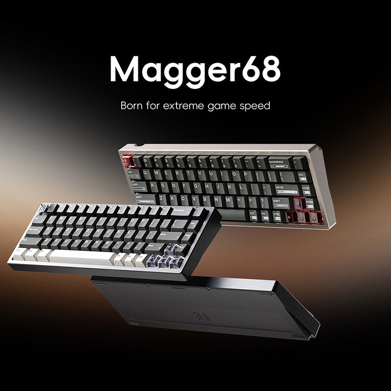 LUMINKEY Magger 68 HE Professional Black Black Myth Wukong Gaming Keyboard | LUMINKEY Magger 68 HE Aluminum Gaming  Keyboard