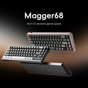 Black Myth Wukong Gaming Keyboard | LUMINKEY Magger 68 HE Aluminum Gaming Keyboard