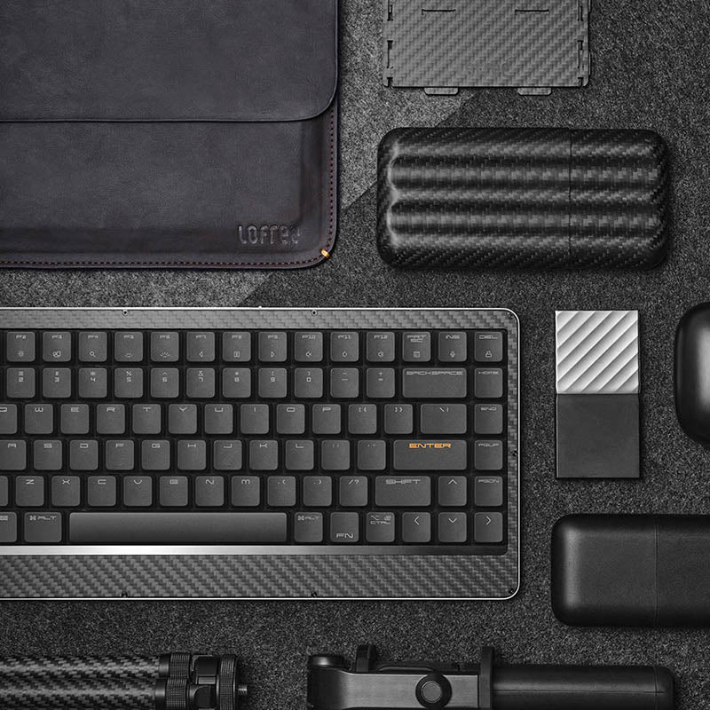 Lofree Edge Low Profile Carbon Fiber & Mg Alloy Mechanical
