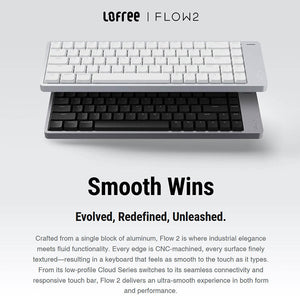 Lofree Flow 2 Low Profile Mechanical Keyboard: Smoothness, Evolved