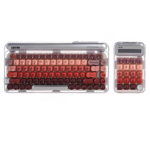 Lofree Lipstick Tri-Mode Numpad Silver