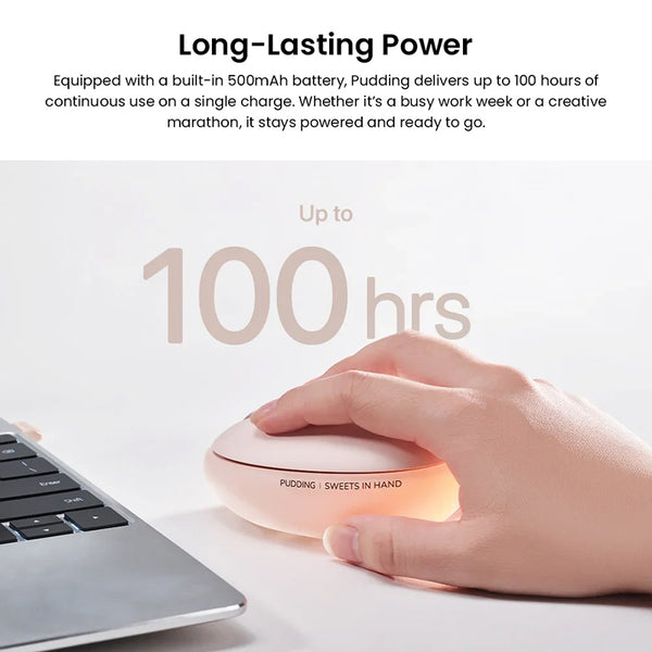 Lofree Pudding Foundation Wireless Mouse LED Lighting Translucent Design