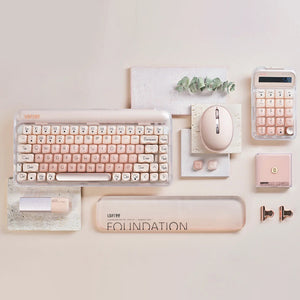 Lofree Pudding Foundation Wireless Mouse LED Lighting Translucent Design