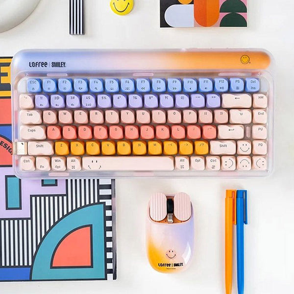 LOFREE Smiley Chips Dual-Mode Wireless Mouse