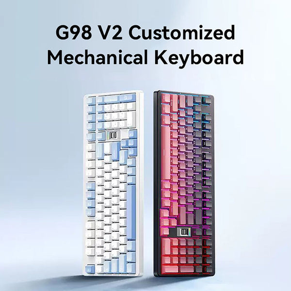 MCHOSE G98 V2 Tri-mode Mechanical Keyboard with Volume Knob