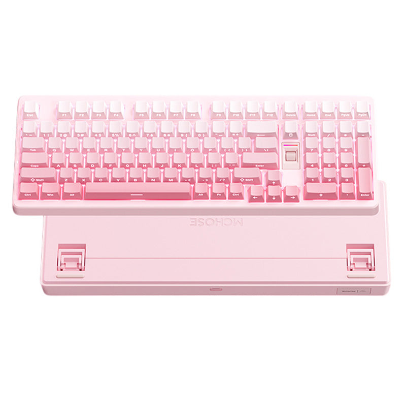 MCHOSE G98 V2 Tri-mode Mechanical Keyboard with Volume Knob