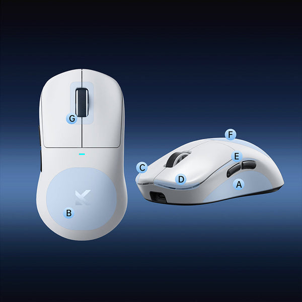 MCHOSE M7 Pro Large-Sized Wireless Gaming Mouse