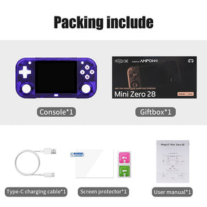 Magicx Mini Zero 28 V2 Retro Game Console Android System 2.8" Screen