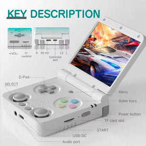 Miyoo Flip V2 Portable Handheld Game Console Linux System