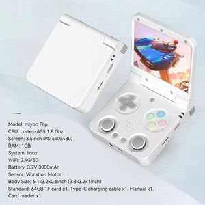 Miyoo Flip V2 Portable Handheld Game Console Linux System