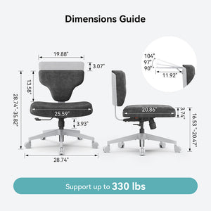 NEWTRAL Freedom-X Multi-Posture Cross Legged Chair Ergonomic Chair