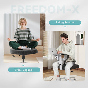 NEWTRAL Freedom-X Multi-Posture Cross Legged Chair Ergonomic Chair