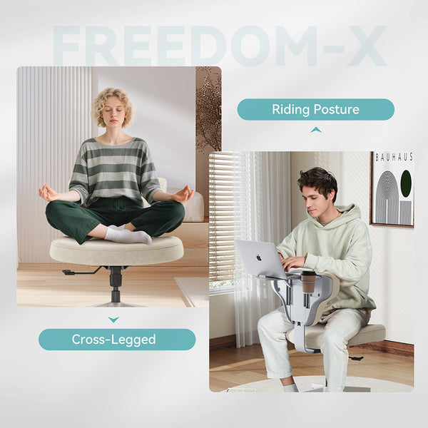 NEWTRAL Freedom-X Multi-Posture Cross Legged Chair Ergonomic Chair