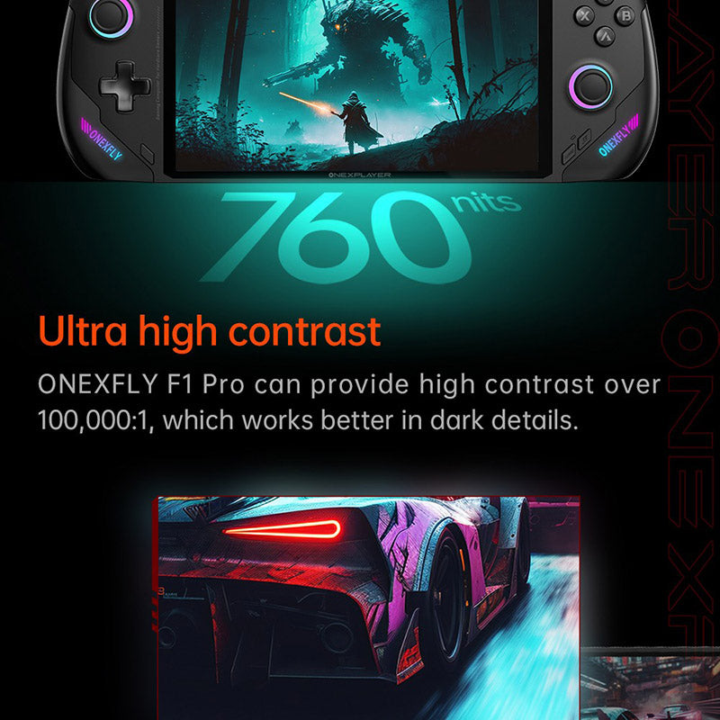 ONE Netbook OneXFly F1 Pro Handheld Game Console AMD AI 370 - WhatGeek