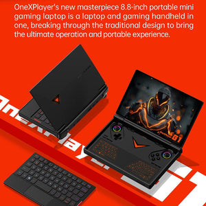 One Netbook OneXPlayer G1 Handheld Gaming PC AMD Ryzen AI 9 HX 370 with Detachable Magnetic Keyboard