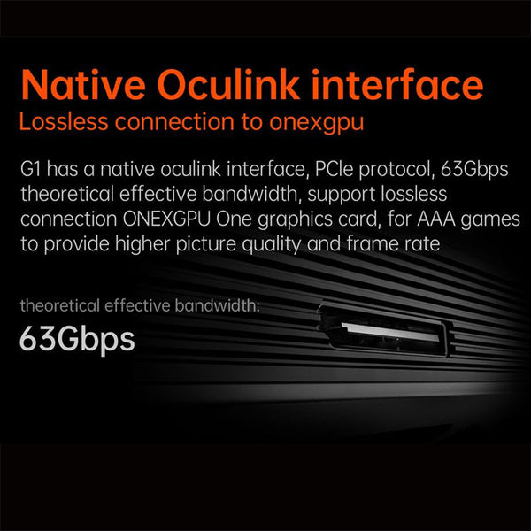 One Netbook OneXPlayer G1 Handheld Gaming PC AMD Ryzen AI 9 HX 370 with Detachable Magnetic Keyboard