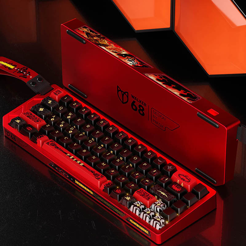 PIIFOX WALKER 68 Series Tri-mode Aluminum HE Gaming Keyboard