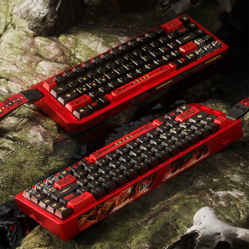 PIIFOX WALKER 68 Series Tri-mode Aluminum HE Gaming Keyboard