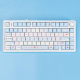 PIWIJOY In Winter Cherry Proflie Keycap Set 146 Keys Support Alice ISO