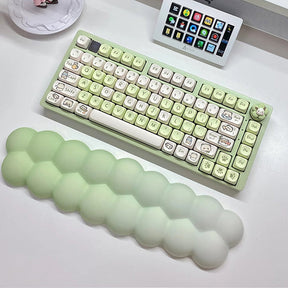 PIWIJOY Puff Green Grape Milk Silk Cloth Wrist Rest