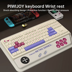 PIWIJOY Shock Absorption 2 in 1 Keyboard Wrist Rest