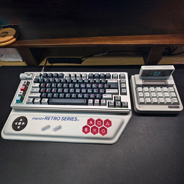 PIWIJOY Shock Absorption 2 in 1 Keyboard Wrist Rest