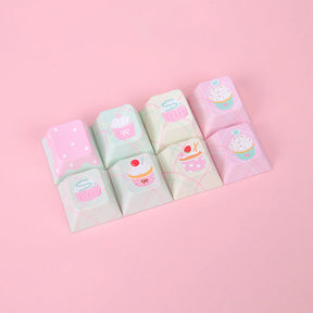 PIWIJOY Summer Dessert Cherry Proflie Keycap Set 146 Keys